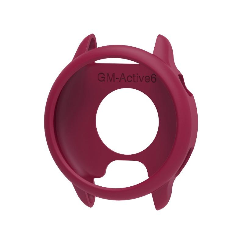 Silicone Strap+Case for Garmin Active6 Soft Protector Shell For Garmin Active 6 Colorful Sport Wristband Replaceable Accessories