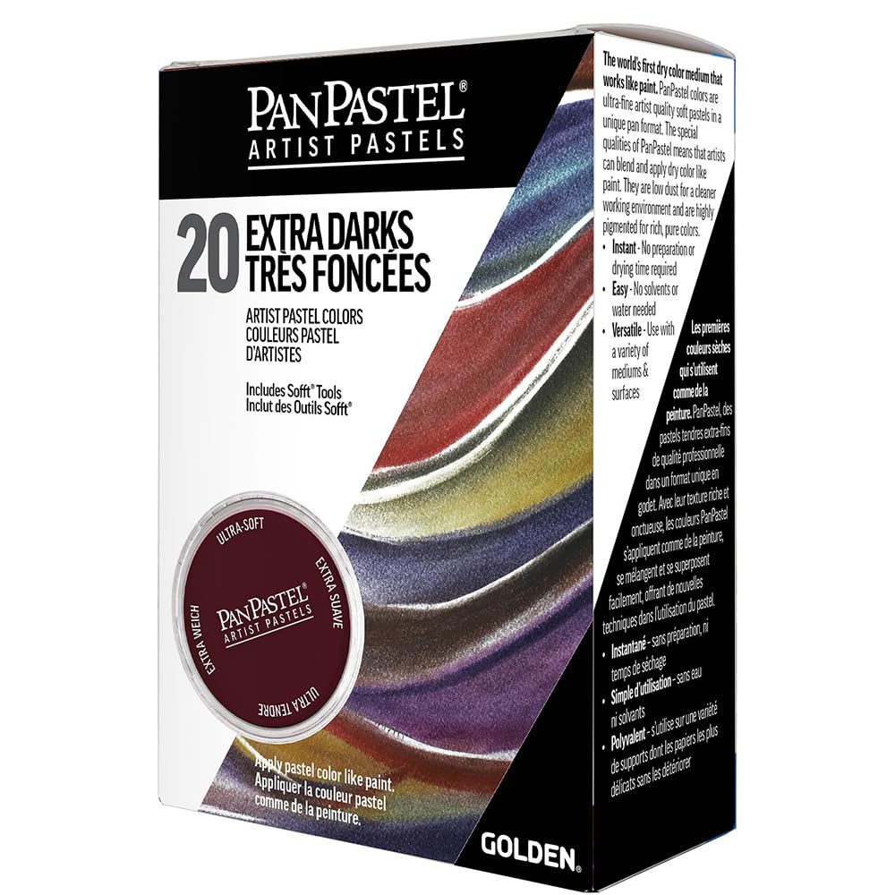 

Holbein PanPastel 20 цветов, очень темный оттенок 30207