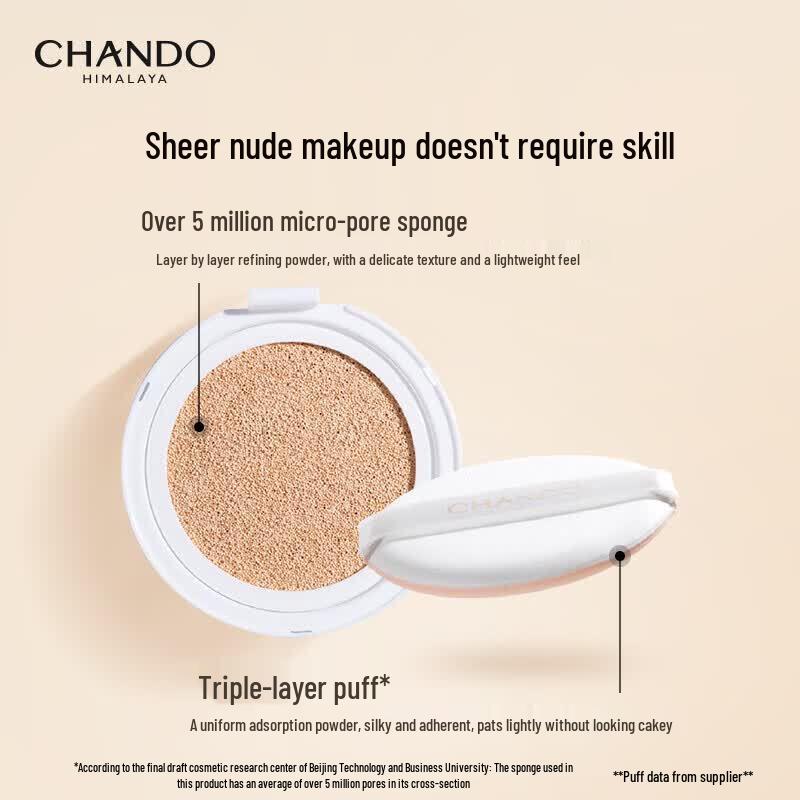 CHANDO Snow Run Crystal Nude Cushion Foundation