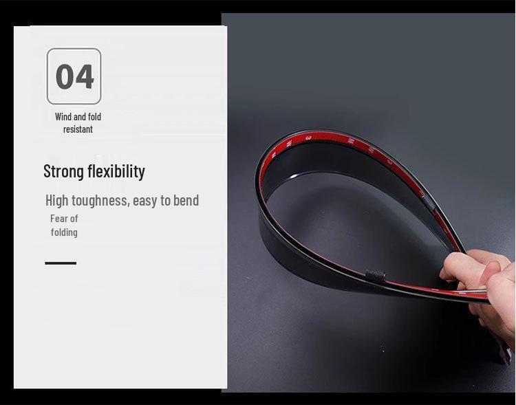 Haval H6S 2022+ Sun & Rain Shields: Thickened 4-Piece Car Window Accessories