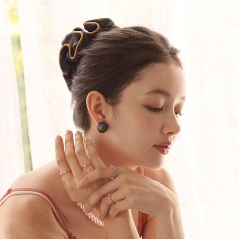 Dana Burton Royal Balloon Flower Hair Scrunchie