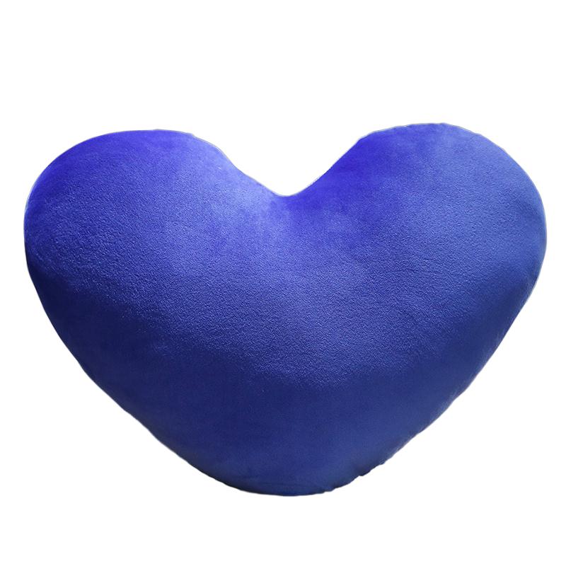 49cm Zoet Pluche Hart Kussen Gevuld Zeg Lief Kleurrijk Pluche Sofa Stoel Decoratie Vriendin Cadeau