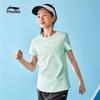 Li-Ning Girls' Quick-Dry Short Sleeve Sports T-Shirt