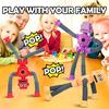 4/16PCS Pop Tubes Suction Cup Robot Toys Stress Relief Telescopic Robot Sensory Toys Bulk Funny Gift for Kids Boys Girls