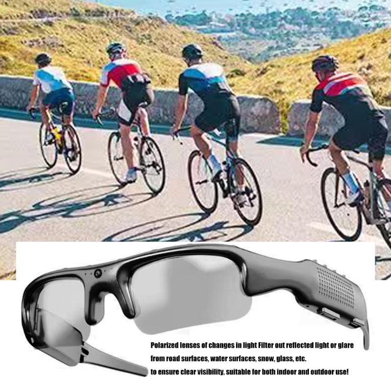 Smarted Cycling Glasses Light weight Sports Camera Eyewears Outdoor Glasses for Sports Enthusiasts