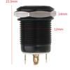 Gadget Black 12V 4Pin 12mm Push Button LED Power Momentary Switch Car Latch