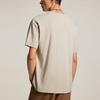 Li-Ning Wade Series Ice Feel Comfortable Moisture Wicking Short Sleeve T-Shirt Men Tops Oatmeal-Gray AHSU173-6