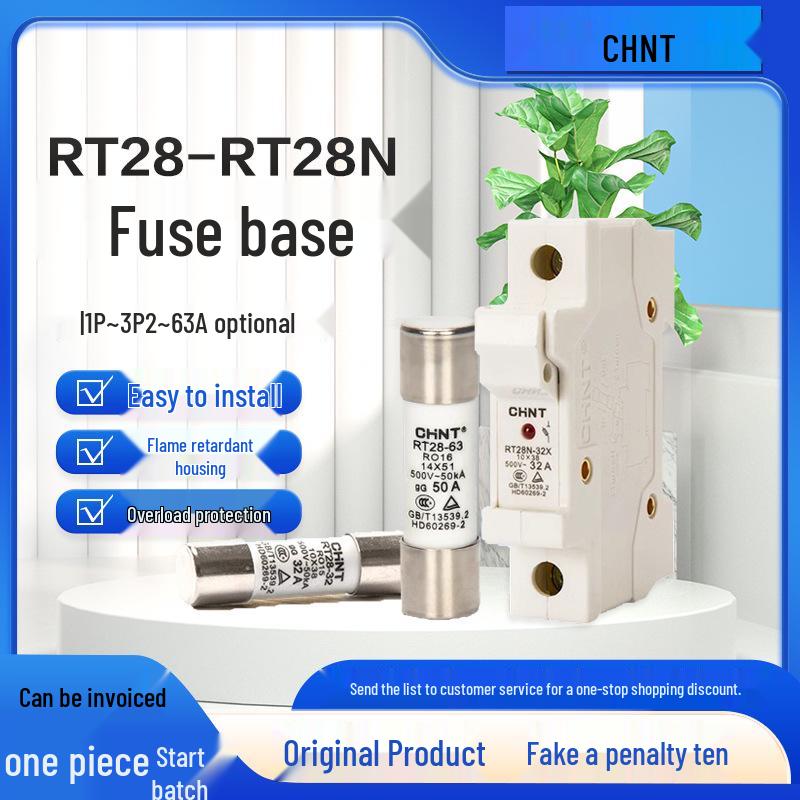 Chint RT28-32 Photovoltaic Energy Fuse Base 32A