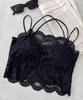 WEGO PHILLY Lace Size Black Camisole, Girly, Women's, F,