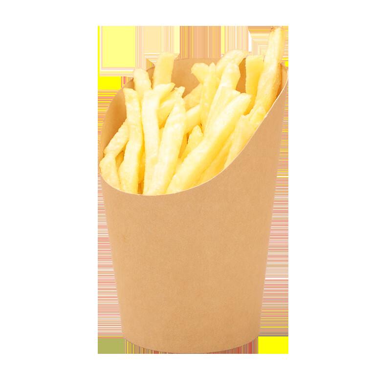 Disposable Kraft Paper Fry & Snack Cups