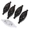 3A 250V Waterproof In Line Switch Cord Switch Round Wire Silver Contact Double