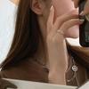 Finger Unique Copper Ring For Women In Trendy Ins Style With Adjustable Fit