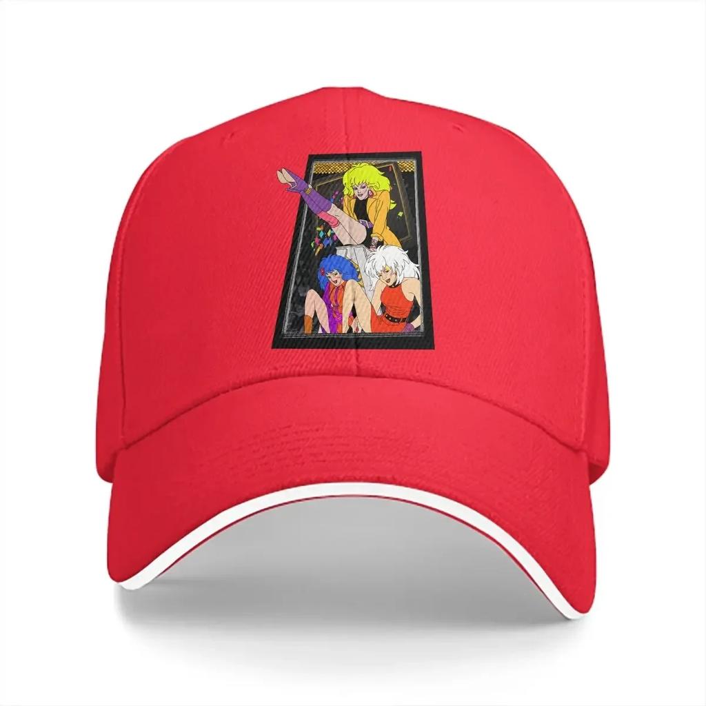 Jem And The Holograms Multicolor Hat Peaked Unisex Cap Team Casual Visor Protection Hats