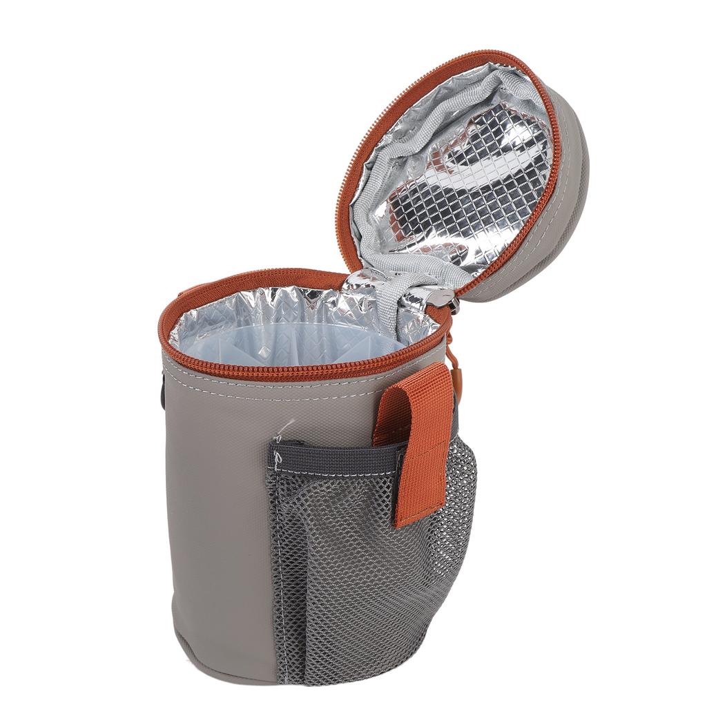 UV Squid Jig Fill Light Type C Female Power Port Fishing Bag with Glow Light for Hard Bait Soft Bait Grey