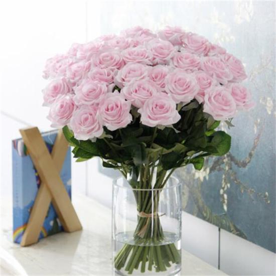 Latex Flower 1 Head Latex Touch Rose Flowers Wedding Home Design Bouquet Decor