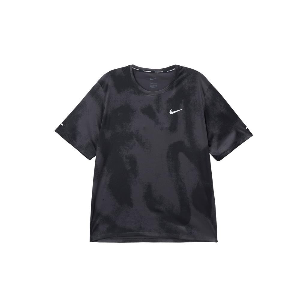 Nike Quick-Dry Breathable Printed Round Neck Short Sleeve T-Shirt Men Tops Black DD5320-045