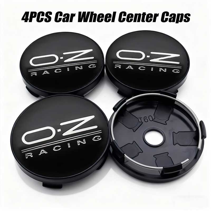 4PCS 56mm 60mm Car Wheel Center Caps Sticker Universal Fit Wheel Hub Covers for Sedan SUV Truck Auto Decoration Parts