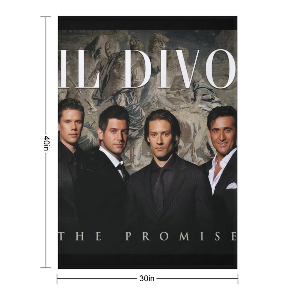 Il Divo the Promise Throw Blanket Sofa Bed Soft Plaid Bed Camping Blankets
