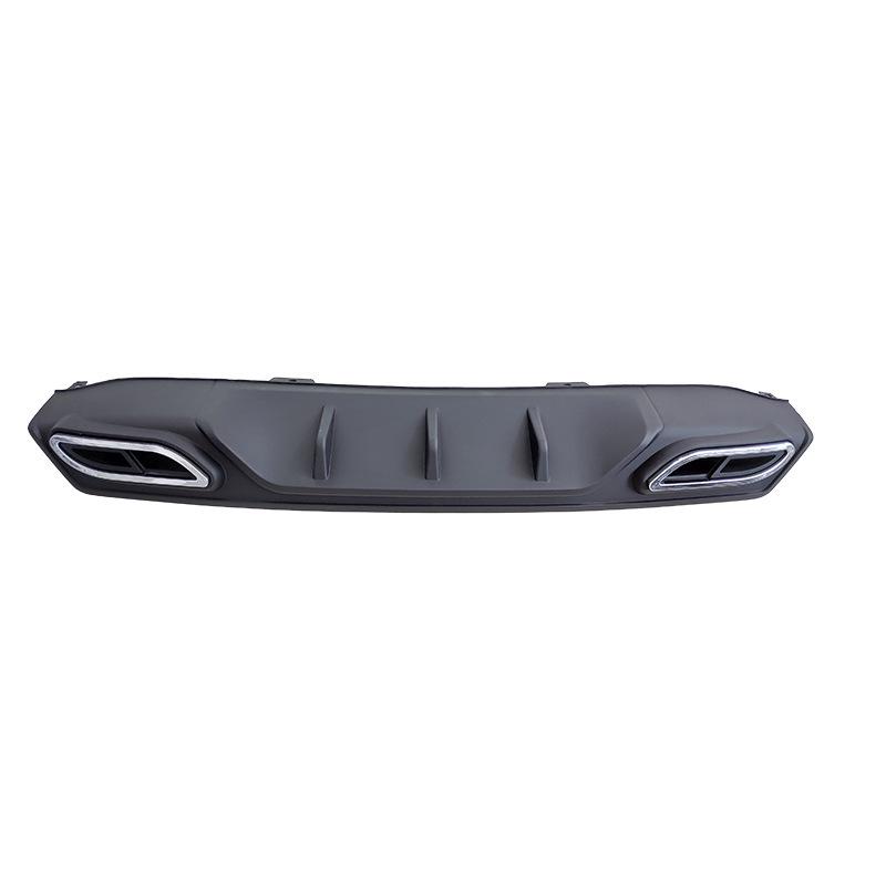 

10th Gen Civic Exhaust Modification Kit: Rear Spoiler, Tailpipe, No-Cut Appearance Kit, Rear Bumper & Splitter.