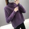 Female Cashmere Blended Knitted Sweater Women Tops Autumn Winter Turtleneck Pullovers