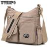 WTEMPO Ladies Casual Fashion Waterproof Nylon One-shoulder Travel Messenger Bag