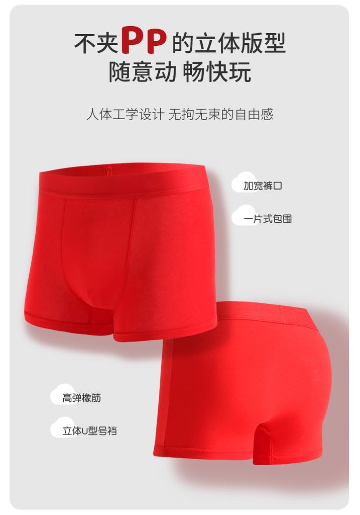 Children's Zodiac Year Red Underwear