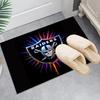 1PC Raiders Team Logo Design Rug Game Carpet, Floor Mat for Bedroom Living Room Entryway Rug, Home Decor Idea Gift for Christmas birthday