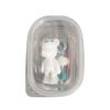 DIY Graffiti Plaster Bear Keychain: Children's Creative Painting Material Kit - White Blank Toy