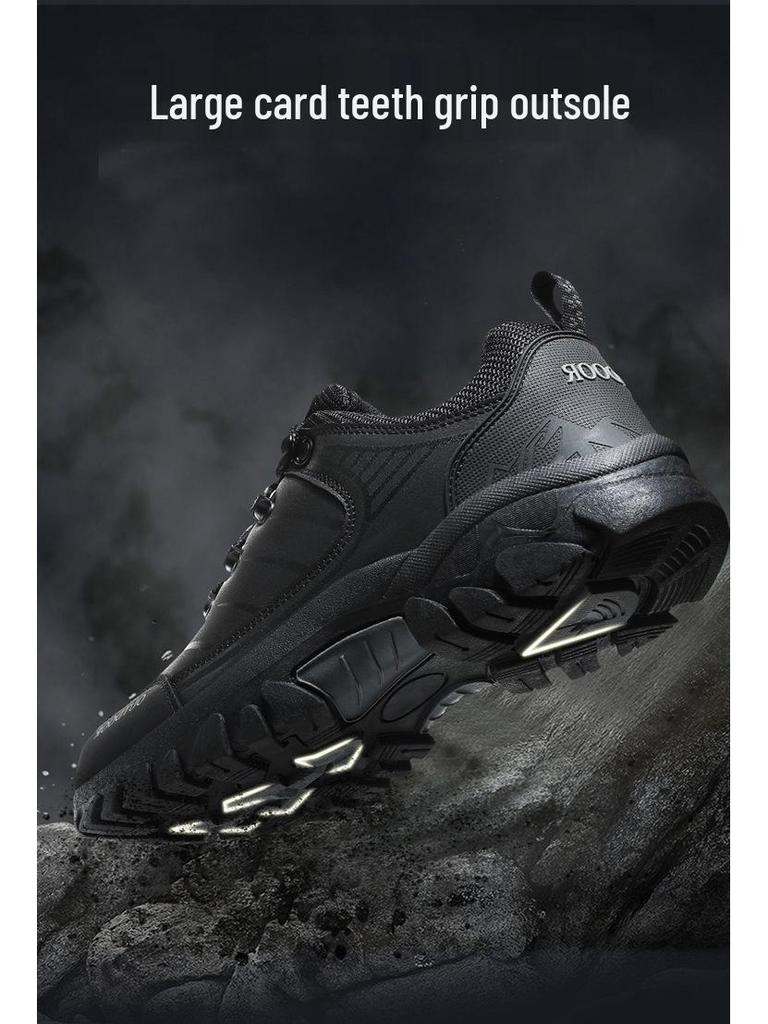 Men's Low-Cut Non-Slip Outdoor Hiking Shoes - Versatile, Wear-Resistant for Camping and Walking