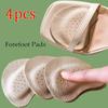 2Pairs Sandals Anti-slip Stickers Forefoot Pad Women High Heels Pain Relief Insert Insoles Toe Cushion Foot Care Shoes Pad