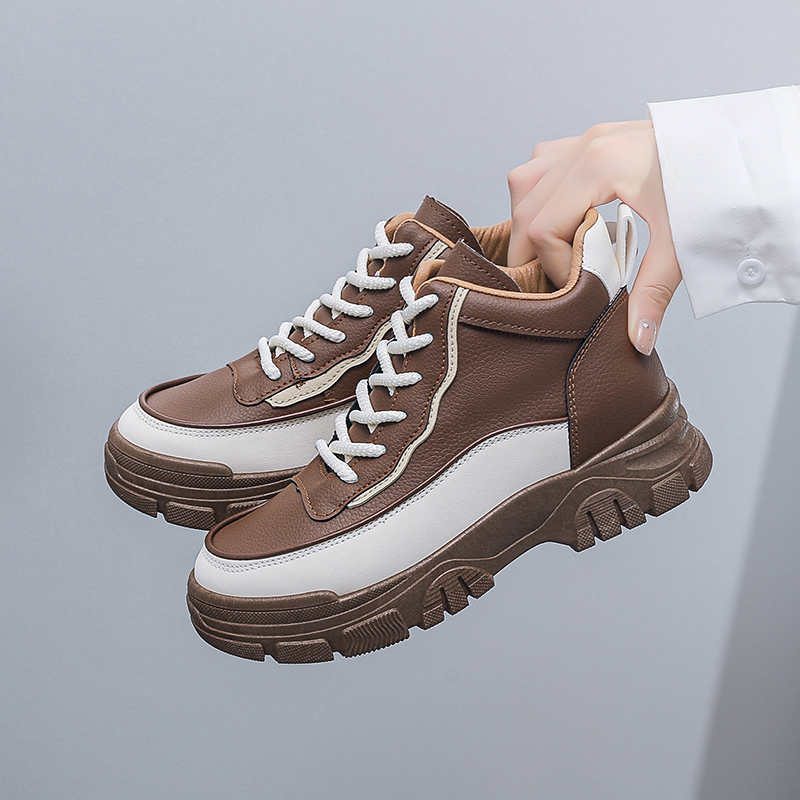 Fashion Pipe Boots Hiphop Lady Boot Flats Sneakers Offers Women's Shoes Large Size 44 45 Sports To Play Fashion Funny Bity Baskette