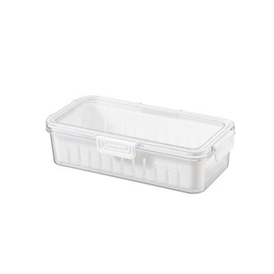 ZISIZ Refrigerator Food Storage Container with Drain
