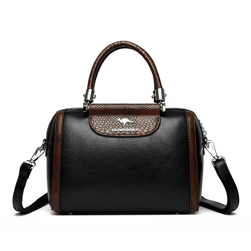 

Мягкие кожаные сумки через плечо для женщин роскошные сумки на ремне дизайнерские сумки