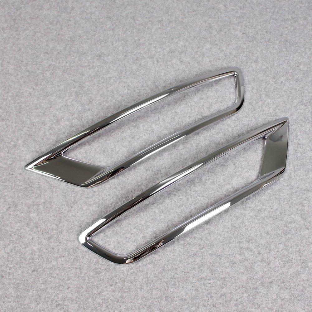 RUIQ Chrome Rear Fog Lamp Garnish Bezel Cover for Mazda Specially Designed for the Mazda CX-8 (KG Series) - CX-8
