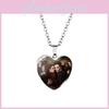 Stunning 2023 Twilight Saga Theme Heart Pendant Necklace With Unique Gemstone Design