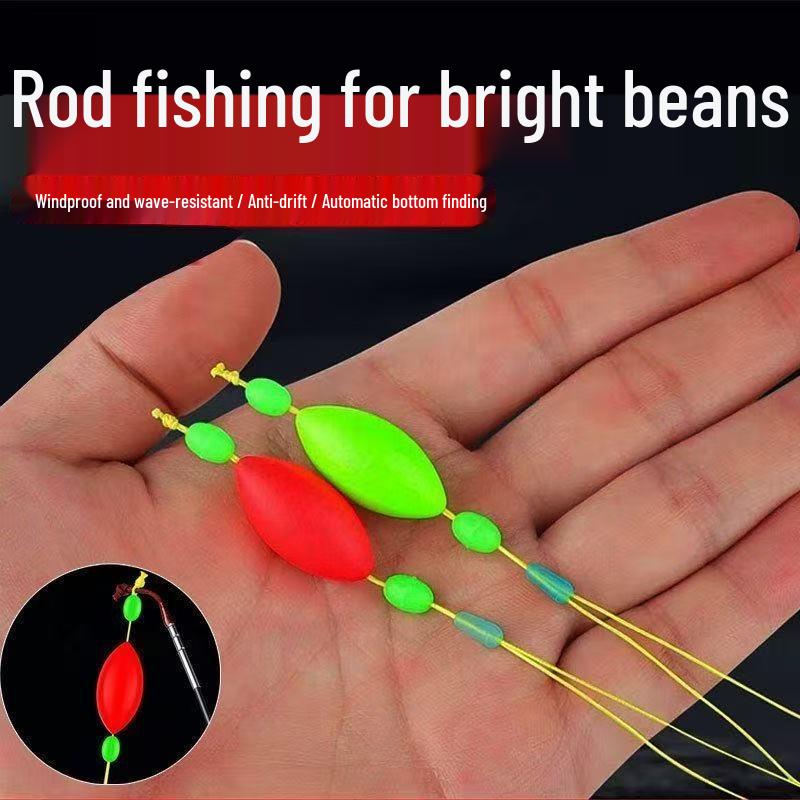 

PE Reinforced Tip Cord for Running Water: Fishing Line, Accessible Rod Eye-Catching Bean, Ideal for Rapid Current, Wind & Waves.