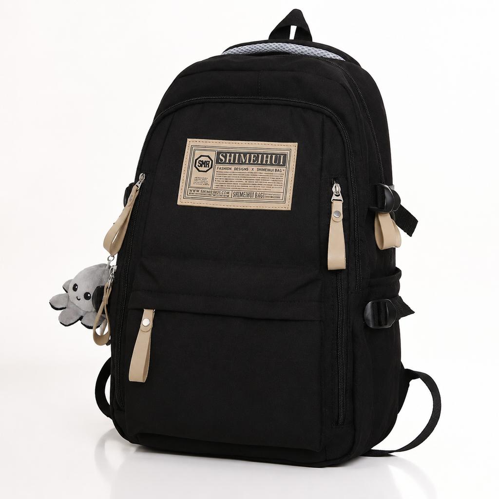 Women'S Backpack Suitable For High School And Middle School Students Fashionable And Versatile Casual Large-Sized Backpack