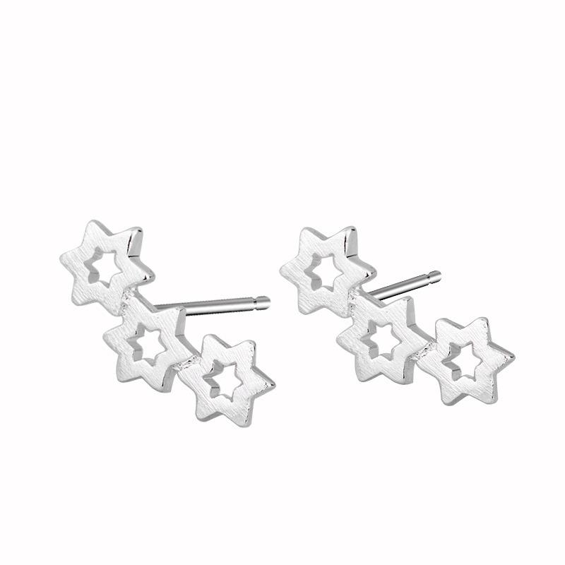 Minimalist Fashion Stud Earrings For Women Students Personalized Versatile Daily Wear Jewelry Accessories