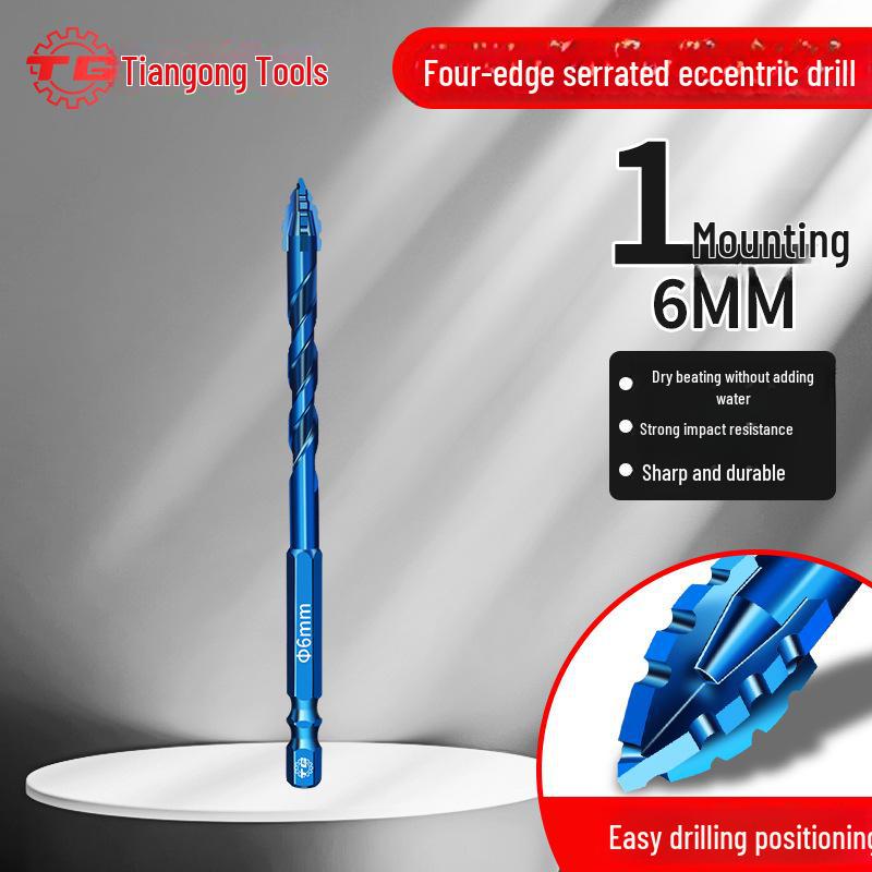 

Ступінчасте ексцентричне свердло Tiangong для плитки, кераміки, скла, мармуру та бетону