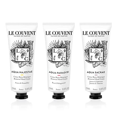 Le Couvent Maison De Parfum Botanical Mini Hand Cream Set, Perfect As a Gift