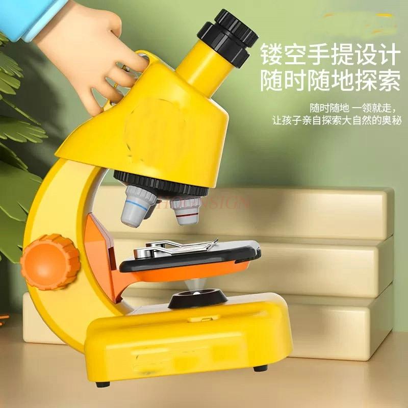 Handheld Portable Children'S Microscope Science Primary School Student Dedicated Optics