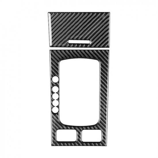 Interior Automatic Gear Center Storage Cover Carbon Fiber Trim For Acura TL09-14