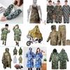 100x150cm 190T Polyester Raincoat Fabric Taffeta Composite PVC Camouflage Printed Waterproof Fabric