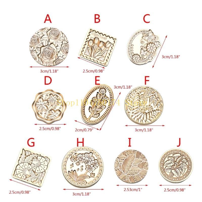 Special Shaped Sealing Wax Stamp Relief Wax Seal Stamp for Envelopes Decorations top sale