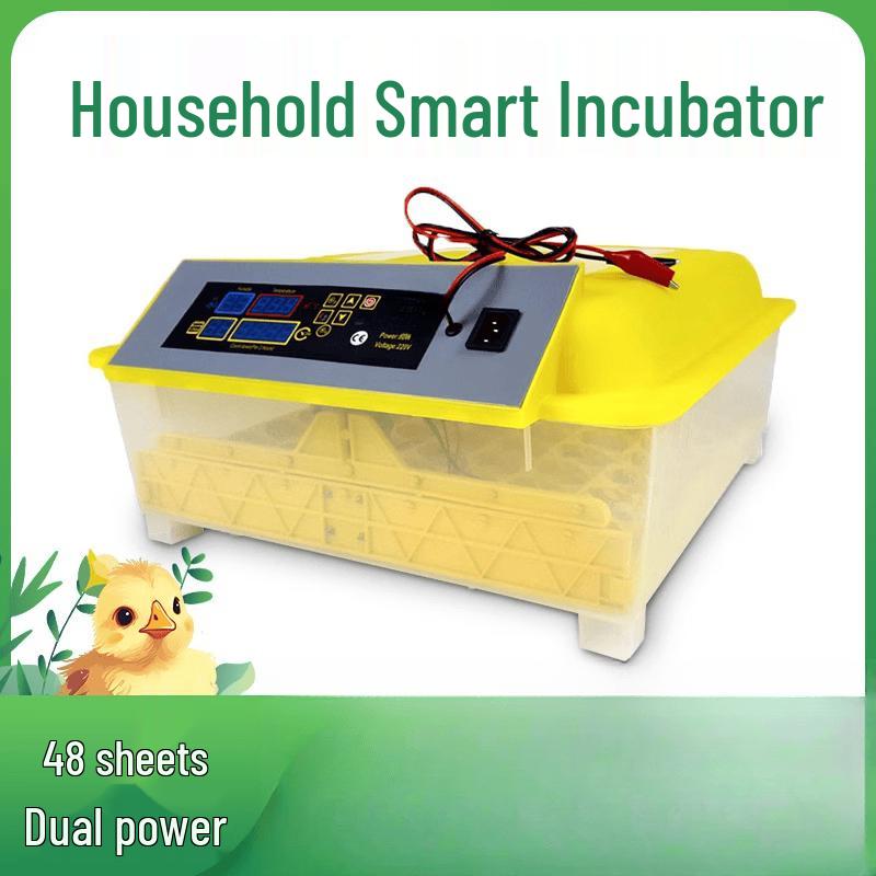 OLOEY 48-Egg Fully Automatic Dual Power Incubator