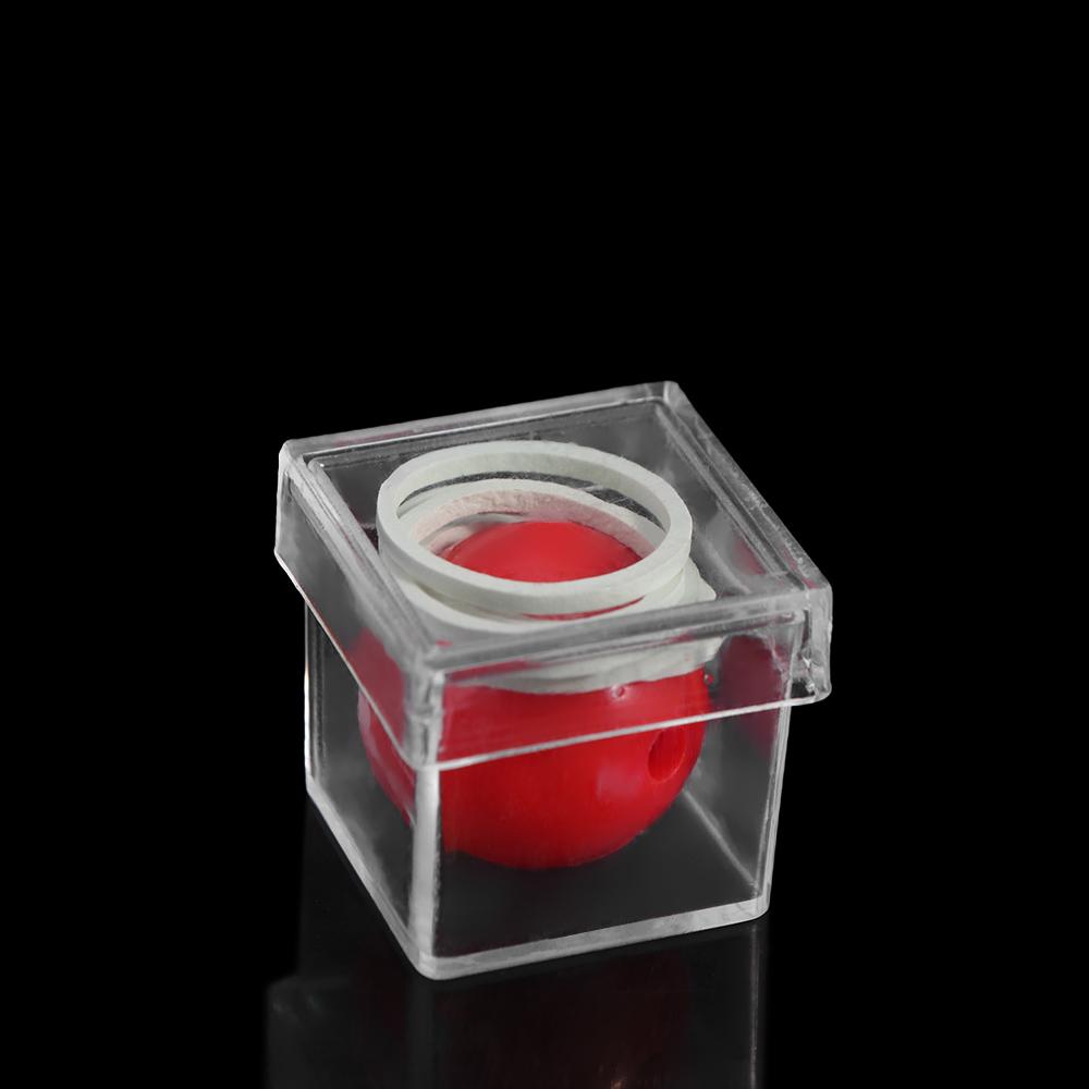 Gimmick Props Ball Penetrate Box Illusion Magic Magic Tricks Funny Clear Ball Through Box Close Up