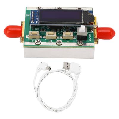 HF Programmierbarer Dämpfungsregler 1-3800MHz Digitales Modul 0-31dB Einstellbar 1dB Schritt Rückseite CNC-Gehäuse PC Steuerbar 5V