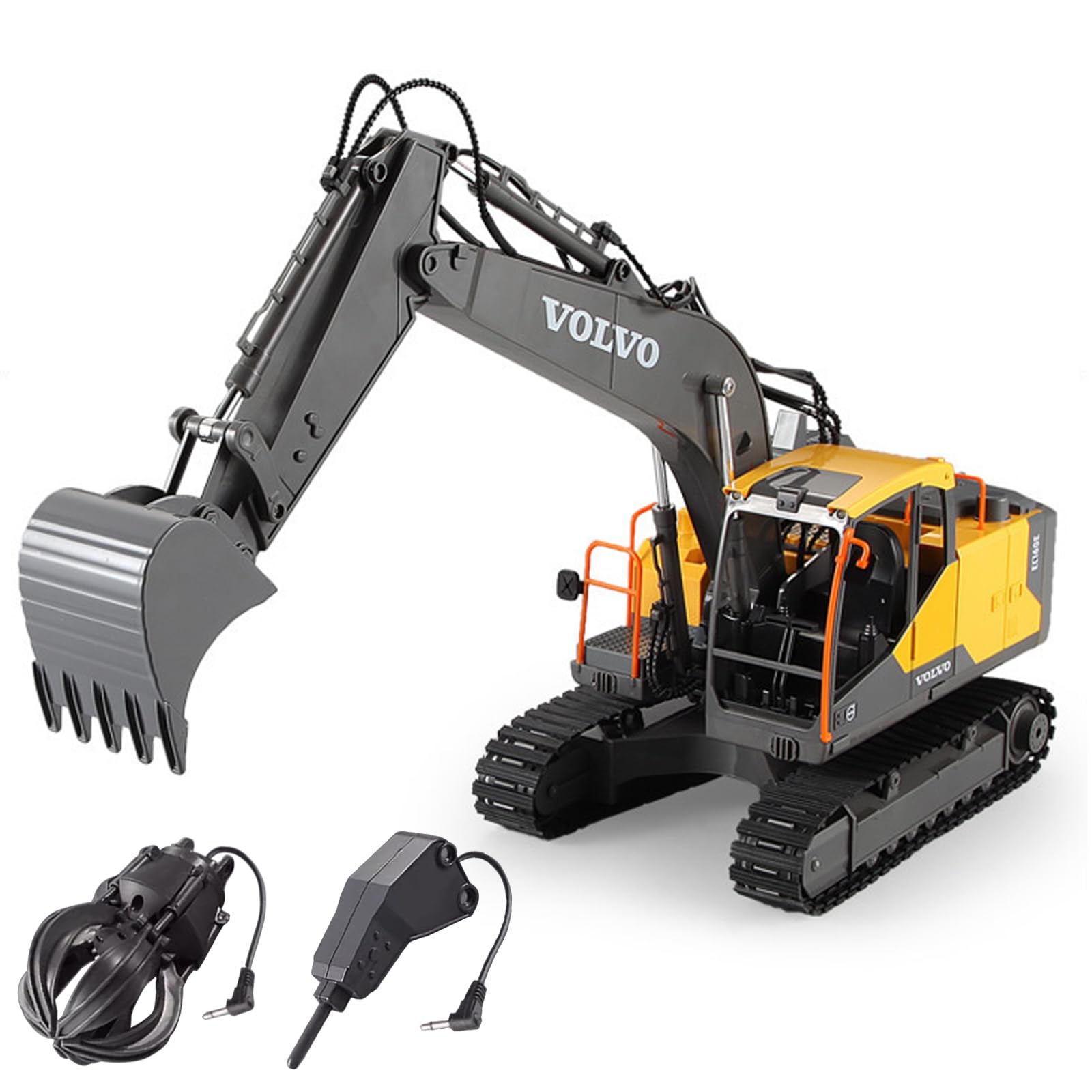 

KKYOYRE RC RC Excavator RC Excavator Toy for Beaches and Miniature Remote Control Miniature Model Sandbox For Toddlers and Birthday Wireless