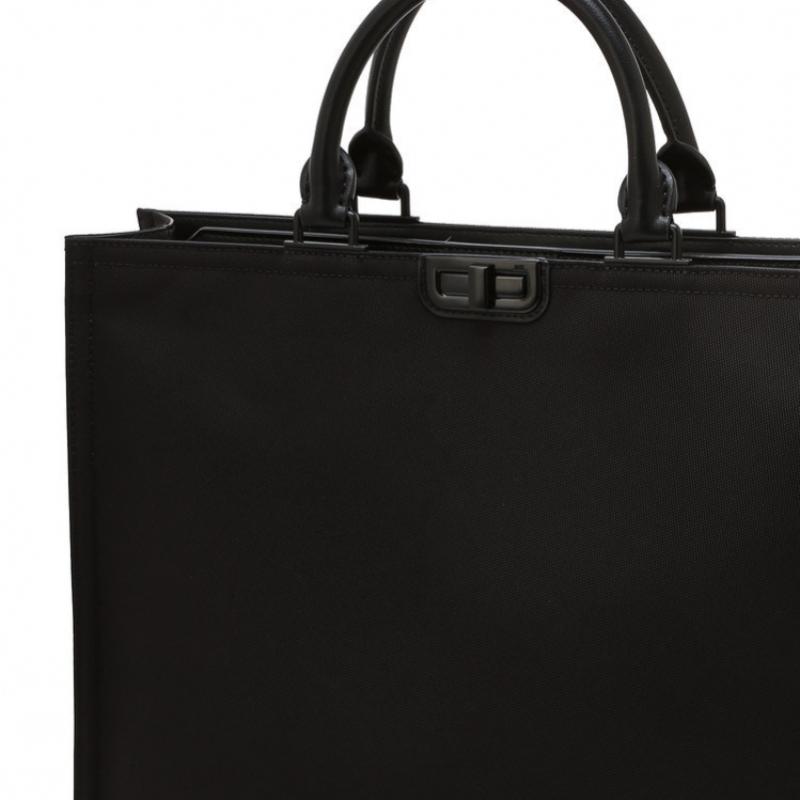 Daks Black Nylon Document Bag Dbba6e029bk