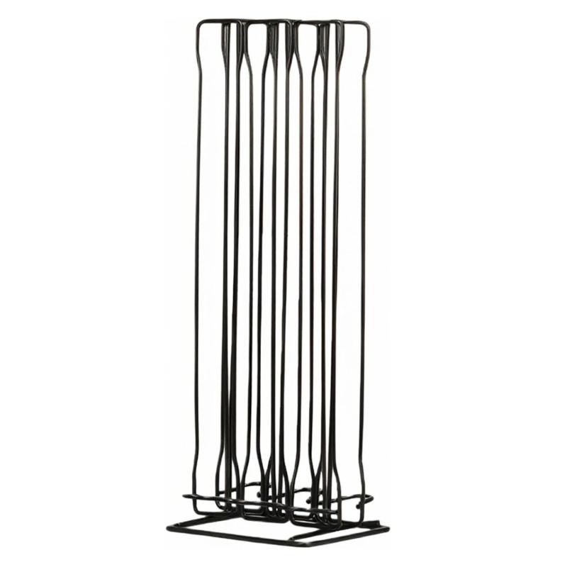 

Elegant Iron Constructed Coffee Pod Display Rack With Capacity For 60 Unit Ideal Gift Coffee Enthusiasts Stylish Functional 1